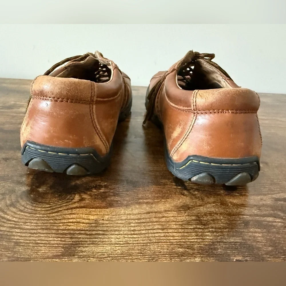 Dr. Martens Jim Air Brown Leather Oxfords - Men’s Size 10